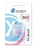 Miradent - Scovolini interdentali, 6 testine, per Pic-brush®, varie dimensioni
