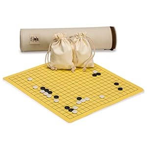 Yellow Mountain Imports Magnetisches Reise-Go-Spielbrett-Set