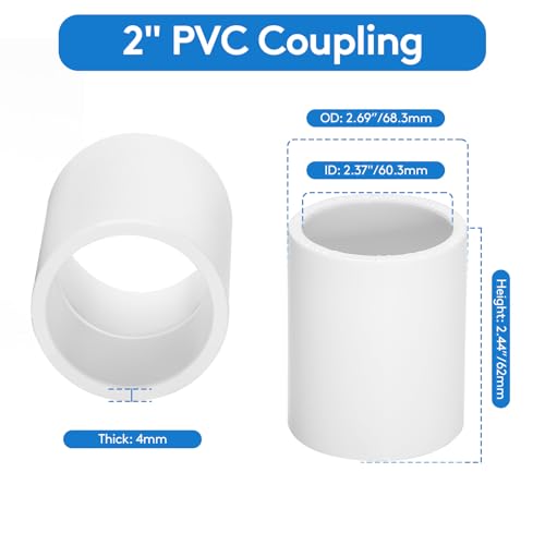 Cople PVC 2 pulgadas 2 Imagen adicional