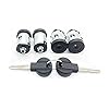Car Door Key Lock Barrel Door Lock Set Keys for Fiat for Scudo for Citroen for Dispatch for Peugeot for Expert 4162L0 #3