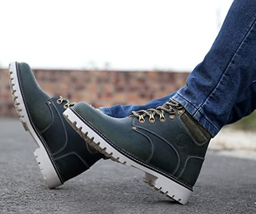 Image of Bacca Bucci Men Leather Hiking Boot