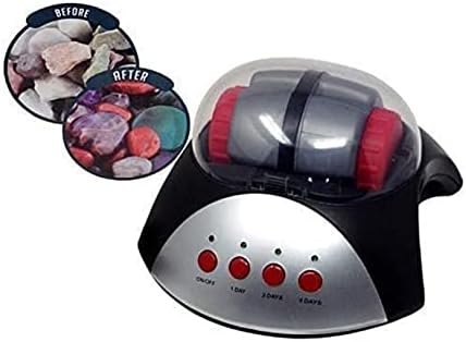 Rock Tumbler Gemstones Polisher with Jewelry Making Kit Rocks and Accessories