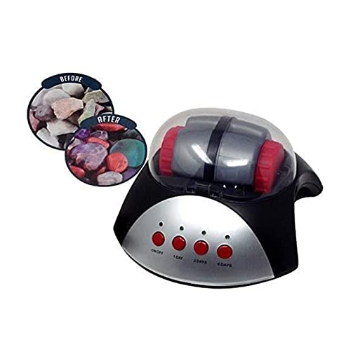 Rock Tumbler Gemstones Polisher with Jewelry Making Kit Rocks and Accessories