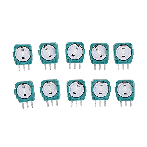 JSJJAET Micro Switch 10pc 3D Analog Joystick Potentiometer Sensor Module axis resistors for PS4 Controller Micro Switch Replacement