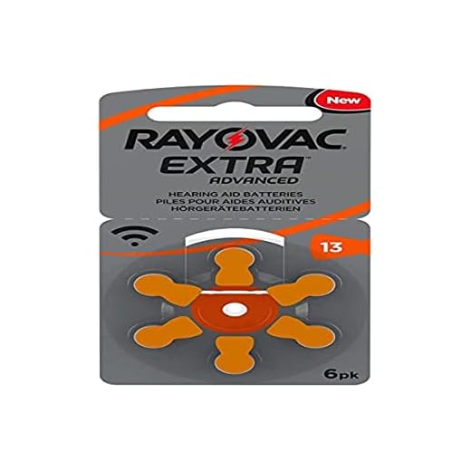 VARTA Rayovac Extra Advanced Zink luft hörapparat batteri (i storlek 13-pack frustrationsfri förpackning, med 60 batterier, lämplig för hörapparater hörapparater hörapparater hörapparat) orange