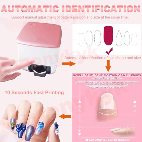 Impresora de uñas 3D automática inteligente para salones de uñas 5