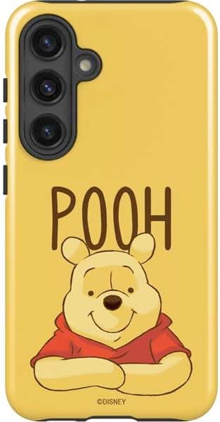 Skinit Impact Phone Case Compatible with Galaxy S25 - Officially Licensed Disney Winnie The Pooh Piglet Portrait Design