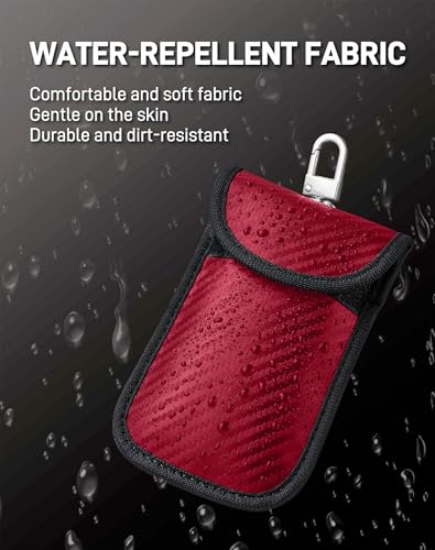 Vammcht Faraday Bag Red (2 Pack)
