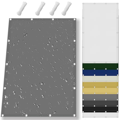 Voile d'ombrage anti UV 98% imperméable et bâche polyester durable - 2