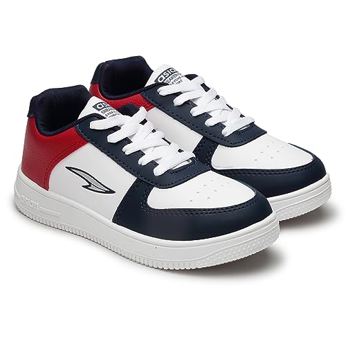 ASIAN Boy’s Thunder-01 Kids Casual White Sneaker High-Neck with Lightweight Synthetic Upper Lace-Up Shoes for Kid’s & Boy’s ASIAN Boy’s Thunder-01 Kids Casual White Sneaker High-Neck with Lightweight Synthetic Upper Lace-Up Shoes for Kid’s & Boy’s