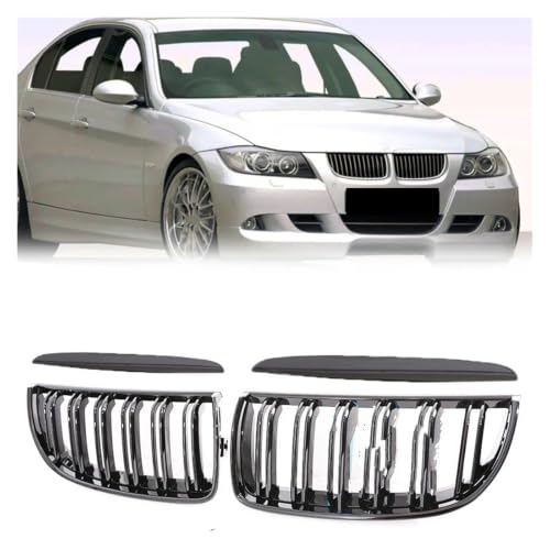 Grille calandre avant Gloss Black premium pour BMW E90 E91 320i 330 - 5