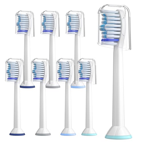 Têtes de brosse compatibles avec Philips Sonicare Brosse à Dent électrique, Brossettes de rechange pour 3100/7100/EasyClean/HealthyWhite et autres manches...