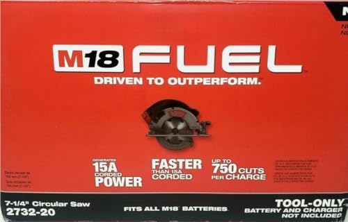 NEW FUEL 2732-20 M18 Circular Saw 7 1/4 Brushless 18V