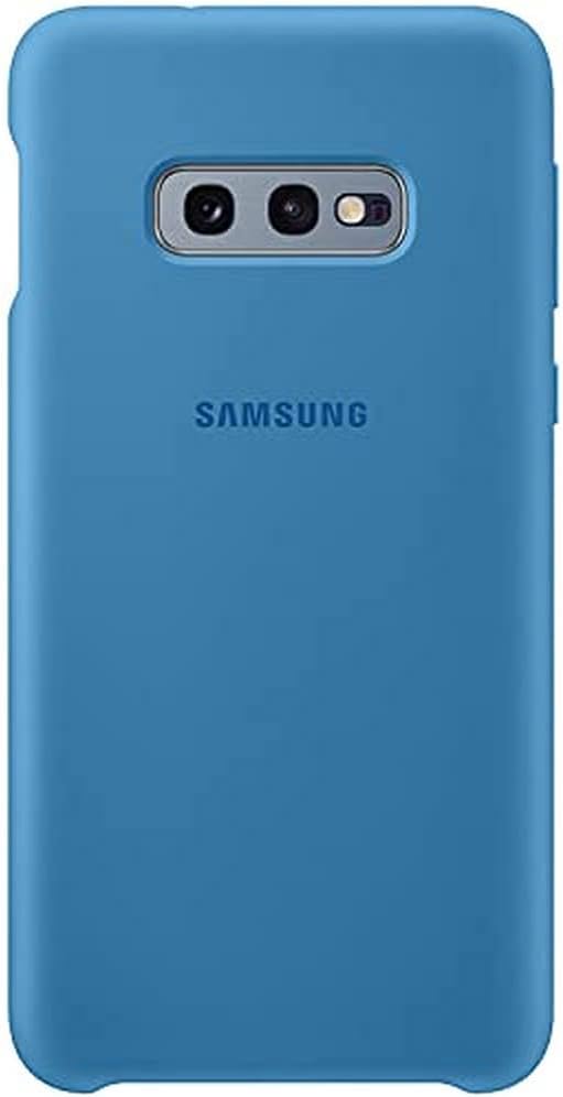 Samsung Galaxy S10e Soft Touch Silicon Cover - Official Galaxy S10e Case/Protective Phone Case with Soft Touch Silicone Finish - Blue