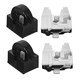 NUOBESTY Lot de 2 relais de démarrage de compresseur PTC - Protection contre les surcharg...