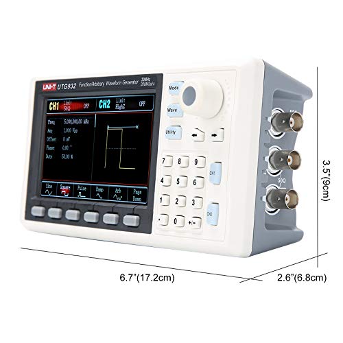 Image of UNI-T Function Generator UTG932 Arbitrary Waveform Generator Kit Frequency Generator RF Signal Generator 30MHz Dual-Channel 200MSa /s 14 Bits 2 Channel