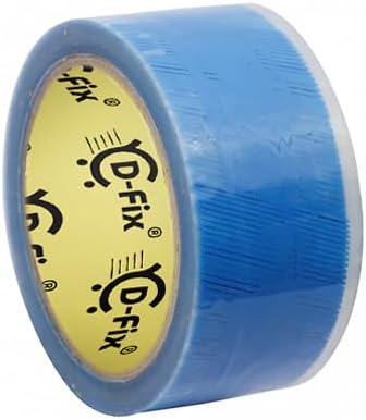 D-fix Bopp Flip Kart Packaging Tape 65 Meters In Length 48Mm / 02" Width - 1 Roll Per Pack Suitable For E-Commerce Packaging Material For Small Business, White
