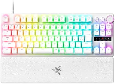 Razer Huntsman V3 Pro Tenkeyless JP (White Edition)【日本正規代理店保証品】