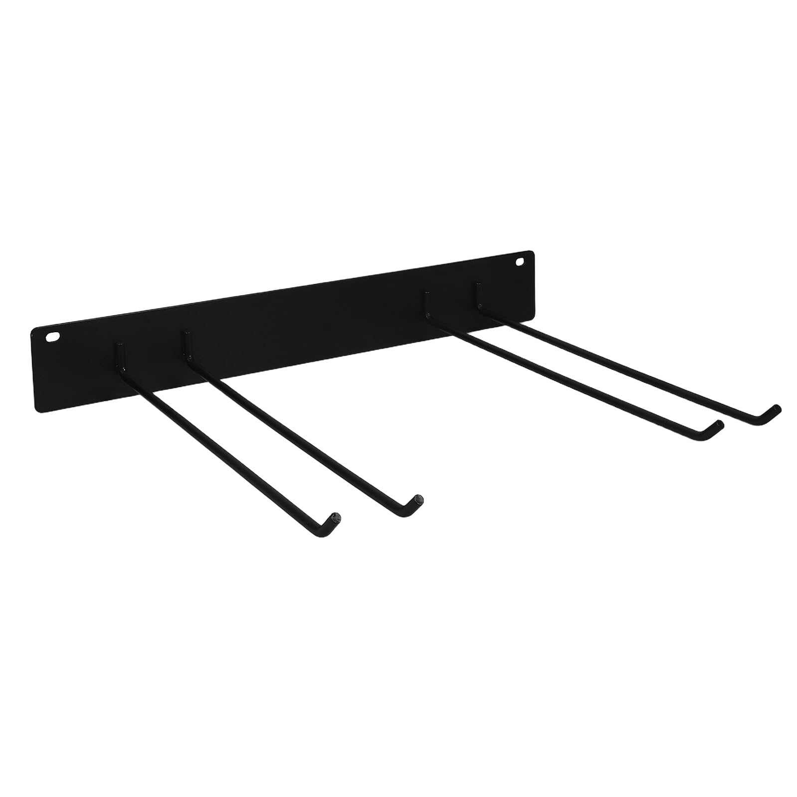 Organisateur D'outils Mural en Métal Noir pour Jardin