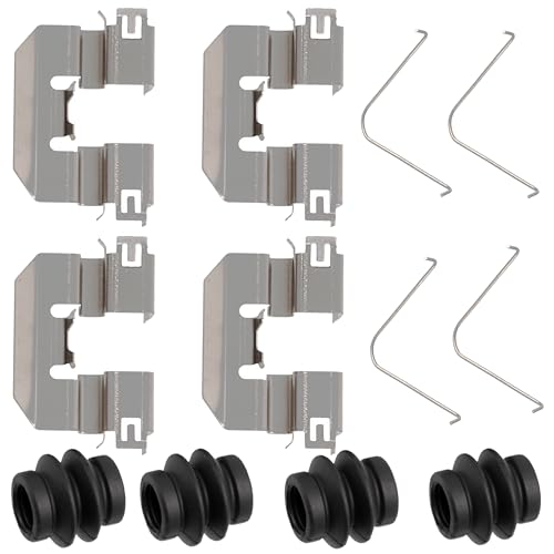 AERZETIX - C74007 - Zubehörsatz, Scheibenbremsbelag - kompatibel mit Hyundai, Kia - OE-Nummern 58164-4D500, 58244F2300, 58288-H8000