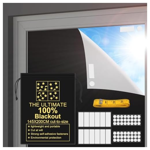 Portable Blackout Shades (79" x 57") Travel Window Blackout Curtains, 100% Blackout Material Temporary Blackout Blinds for Baby Nursery, Bedroom, Dorm Room, Travel or Office Use