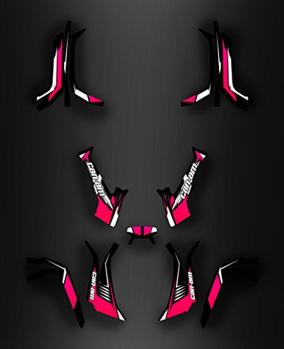 Kit décoration Light Wasp Rose IDgrafix pour vos randonnées en Can Am Outlander L