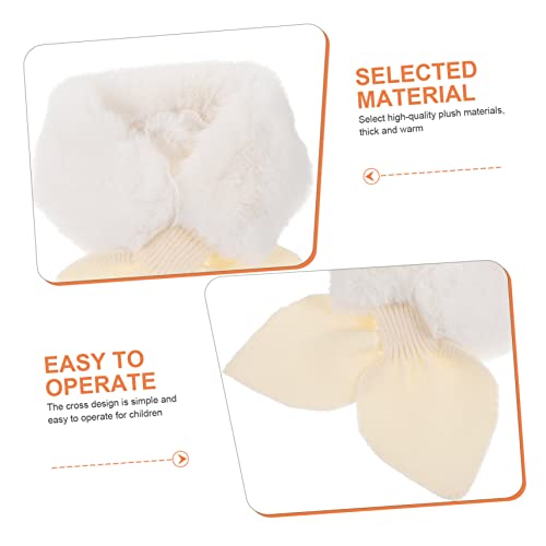 VALICLUD Plush Boys and Girls Scarf Thicken Winter Holiday Scarf for Boys Girls4