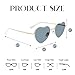 FAA'N Kids Sunglasses Girls Heart Shaped Sunglasses Girls' Fashion Trendy Sunglasses Age 10-12 Boys Sunglasses Age 8-10 Party Favors Girls Accessories Cute Cool Sunglasses Birthday Gift(White)