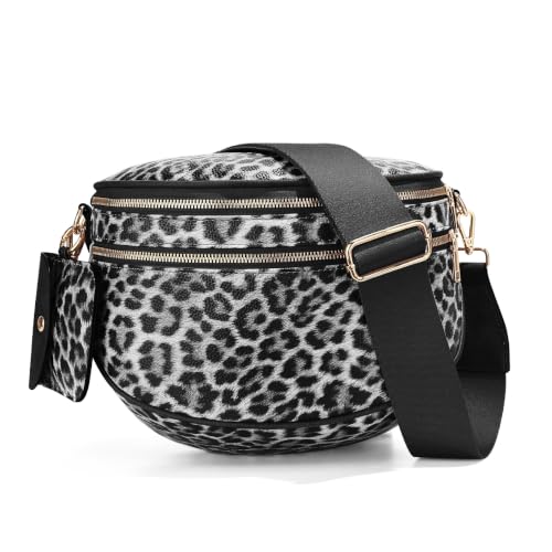 Image of Dyalsa Small Crossbody Bags for Women Canvas /PU Mini Crossbody Purse, Shoulder Bag Traveling Workout