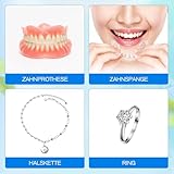 Ultrasonic Cleaner, Jewelry Bath Earring Necklace Cleaning Machine(White) - Image 5