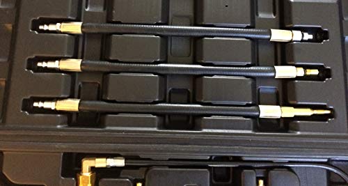 Pmd Products Diesel Engine Compression Pressure Tester Is Compatible With Repair And Replace On Gm Duramax Ford Powerstroke Cummins International Navistar Detroit Cat Perkins Engines 1000Psi #TOP4