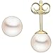 Produktbild Jobo Damen-Ohrstecker aus 585 Gold mit Akoya Perlen 6 mm