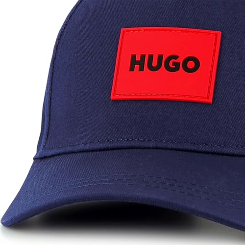 Hugo Para Menino. G00313 Boné G00313 Navy (7/10AñOs= 54), Casual, AlgodãO, Marinho, Moda Infantil - 6