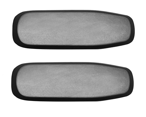 Image of Office Chair Arm Replacement Armrest Pads for -Office Chair Parts Arm Rest for Desk Chair with Mounting Hole Patterns Screws (PU-21)