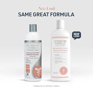 Veterinary Formula Clinical Care Hot Spot & Itch Relief Medicated Shampoo for Dogs and Cats 16oz – Helps alleviate sensitive skin, scratching, and licking of coat Veterinary Formula Clinical Care Hot Spot & Itch Relief Medicated Shampoo for Dogs and Cats 16oz – Helps alleviate sensitive skin, scratching, and licking of coat