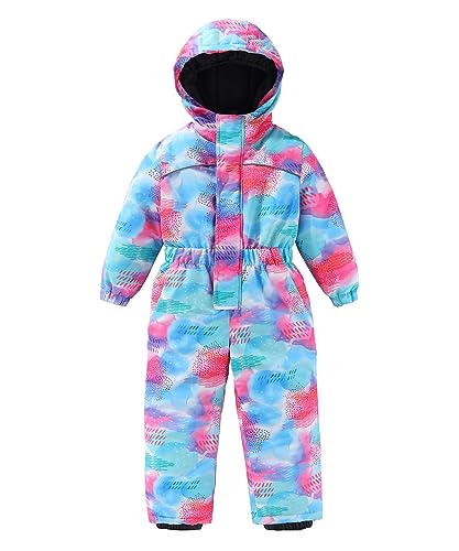 Image of M2C Boys Girls One Piece Snowsuit Winter Warm Ski Coveralls