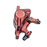Fututech Hamulec hydrauliczny do Xiaomi Pro Pro2 hamulec olejowy zacisk hydrauliczny akcesoria do hulajnogi zamiennej modyfikacji skutera elektrycznego (czarny hamulec)