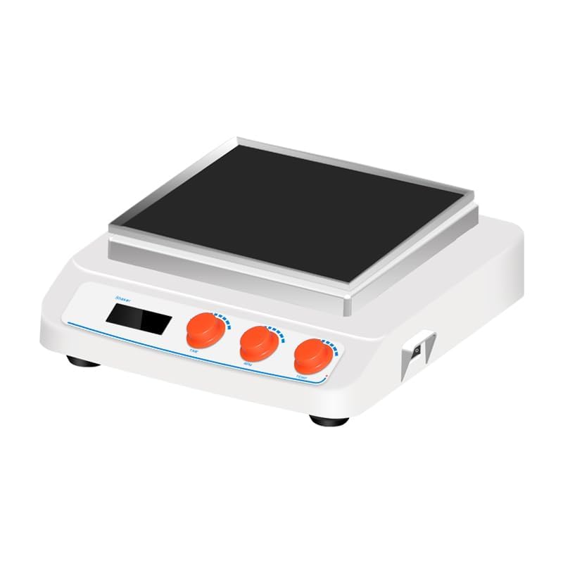 Orbital Shaker Linear Rocker Shaking Device Orbital Testing Instrument with Shaking Mode Orbital Speed Range 60 to 400rpm (Optional to 500) Amplitude 8mm Heating Power 35/185