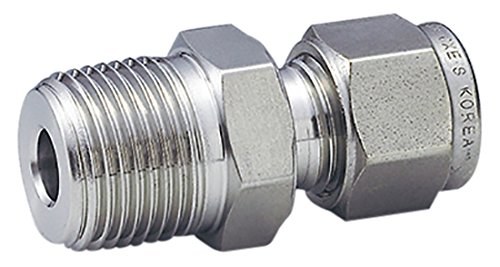 �n�C���b�N�� �X�e�����X���`���[�u�p�� �R�l�N�^<�C���`�T�C�Y> CMC 12-16R 19.05XR1