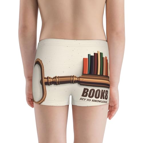 Boys' Cotton Boxer Brief Soft Underwear-Books Key To Knowledge3