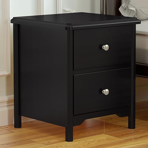 Table de chevet étroite en bois massif haut de gamme meuble assemblé durable