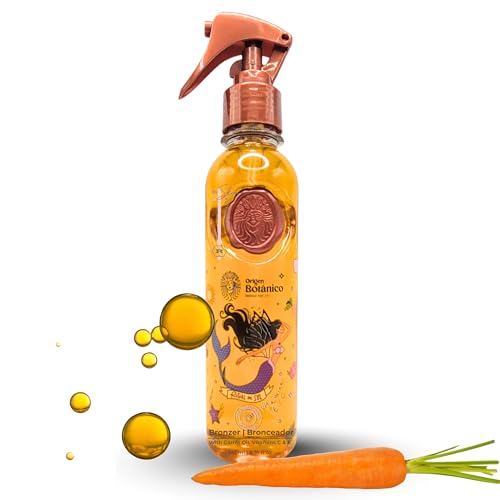 Ritual Botanico Bronceador Bronzer with Carrot Oil Vitamin C & E and Tan Accelerators for a glowing bronzed skin | SPF3 | Vegan | All Natural | Product of Colombia | 240ml/8.16 fl oz