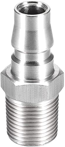 XYWHPGV Air Tool Pressure Washer Male High Flow Hose 3/8PT Nipple Quick Coupler Connecter Fittings(0f060 f9705 429be d01b9 64f14 7d110