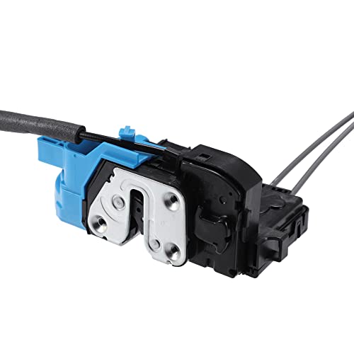 Image of ACROPIX Rear Right Passenger Side Power Door Lock Actuator Motor Fit for Hyundai Veloster - Pack of 1 Black Blue