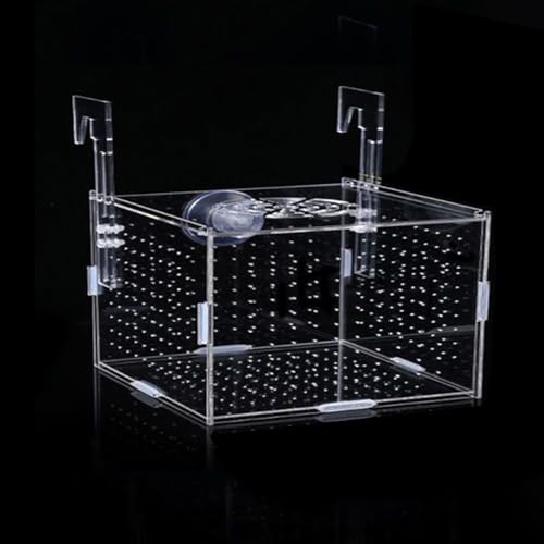 JOBEDE Acrylic Fish breeding Box, Fish Separation Breeder Box Acrylic Fish Tank Breeding Isolation...