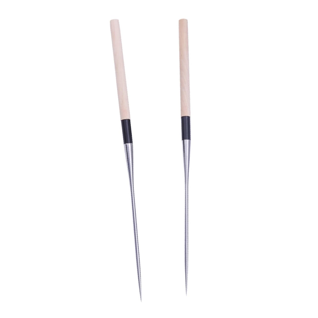 Chopsticks de acero inoxidable PRETYZOOM con acabado de plata elegante