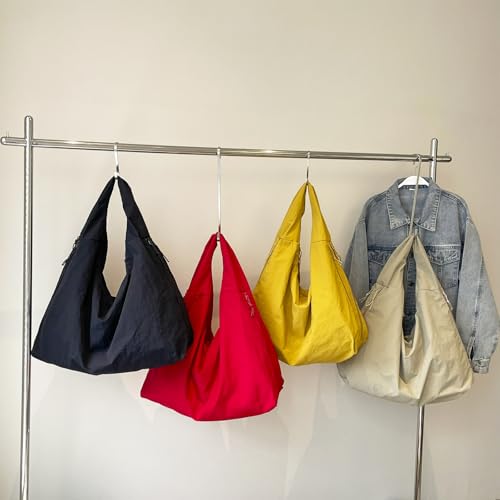 Bolso Hobo Grande de Nylon para Mujer miniatura 2