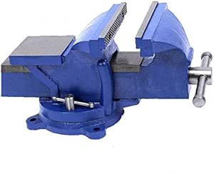 Mini Schraubstock 60mm - 360° Drehbarer Tischschraubstock Mit Amboss