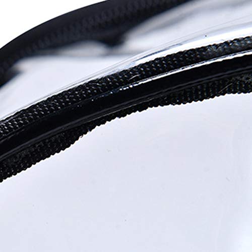 menolana Heavy Duty Backpack Bookbag Mochila Clara Transparente para o Trabalho Diário Desportivo Do