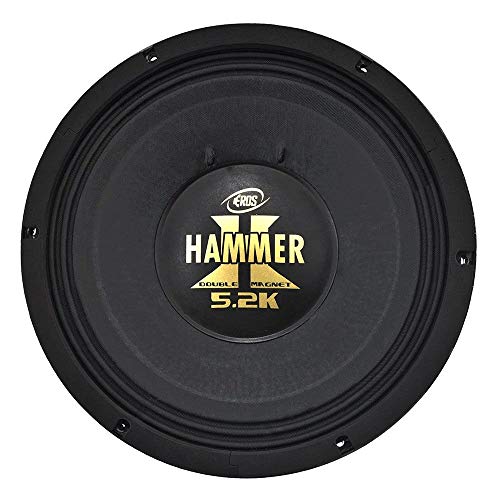 Amazon.co.jp: 2個セット EROS HAMMER 5.2K 12インチ 4Ω 5200W